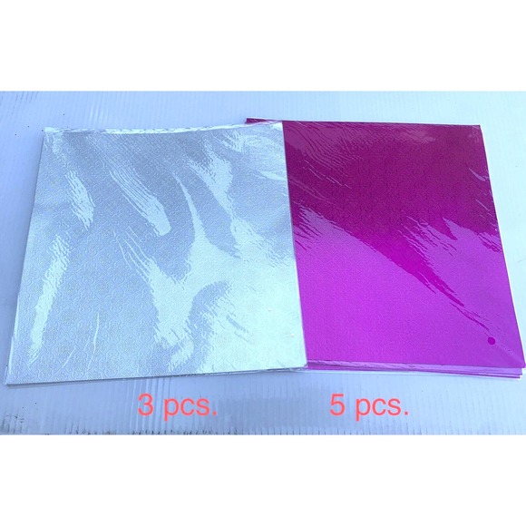 Recollections Glitter Foil Cardstock Paper Lot of 70 Pcs. 12x12 Crafts Scrapbook - Picture 4 of 12